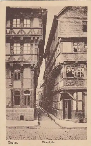 Goslar, Harz, Münzstrasse ngl G2222