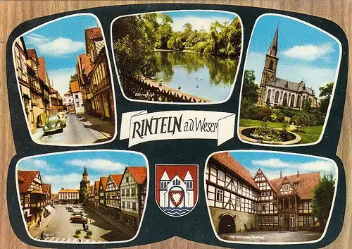 Rinteln (Weser) Mehrbildkarte ngl G3392