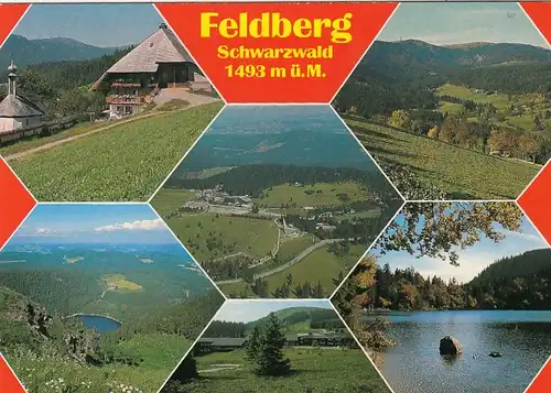 Feldberg, Schwarzwald, Mehrbildkarte gl1987 G4355