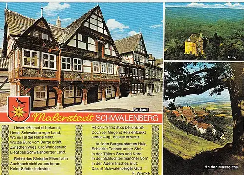 Schwalenberg, Mehrbildkarte ngl G3416R
