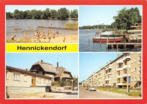 Hennickendorf (Kreis Strausberg) Teilansichten ngl 168.046