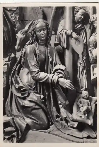 Bamberg, Obere Pfarrkirche, Altar, Maria mit dem Kinde ngl G3889
