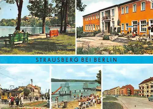 Strausberg (Mark) Teilansichten gl1972 168.060