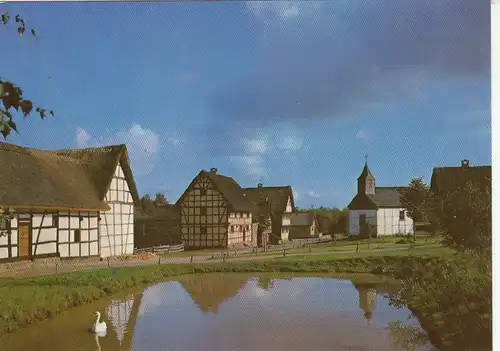 Kommern/Eifel, Freilichtmuseum, Baugruppe Eifel und Kölner-Bonner Bucht ngl G1723