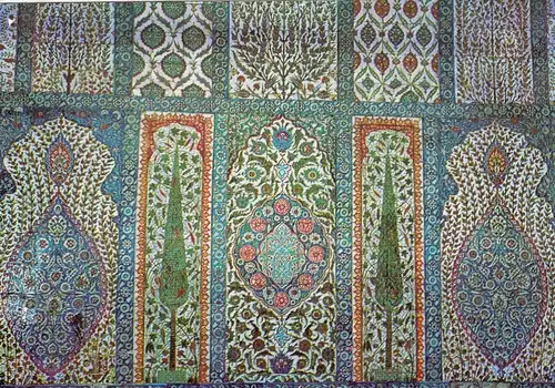 Istanbul ve Sarheserleri, Sultanahmet camii, Kütahya cinileri ngl G1602