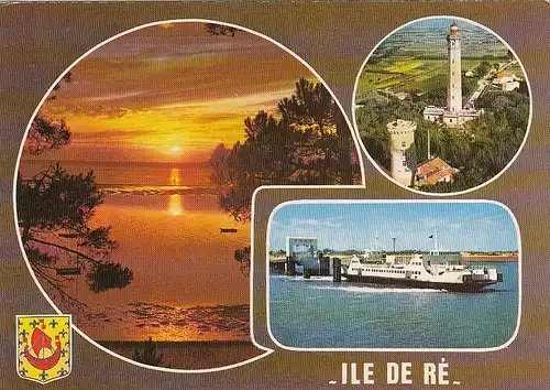 Ile de Re (Charente-Maritime) Mehrbildkarte ngl G3929