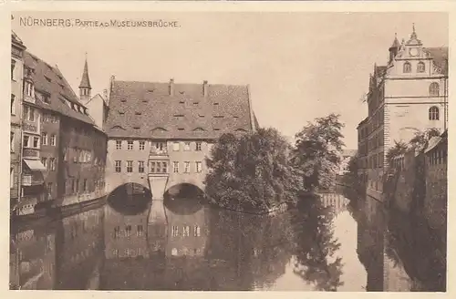 Nürnberg, Partie an der Museumsbrücke ngl G3517