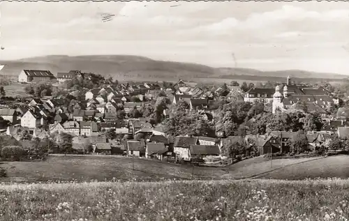 Clausthal-Zellerfeld, Oberharz, Panorama gl1964 G2359