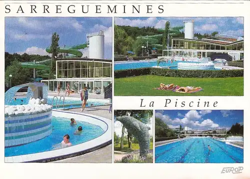 Saargemünd-Sarreguemines (Moselle) La Piscine gl2000 G1671