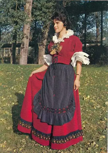 Valle d'Aosta, Costume di Aosta ngl G5278