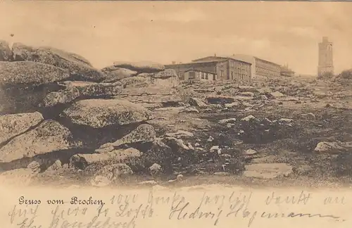 Gruß vom Brocken (Harz) gl1904 G5384