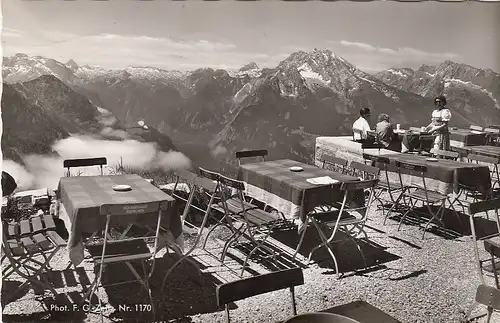 Berghütte: Kehlsteinhaus, Terrasse gl1956 G4088