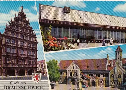 Braunschweig, Mehrbildkarte gl1968 G1919