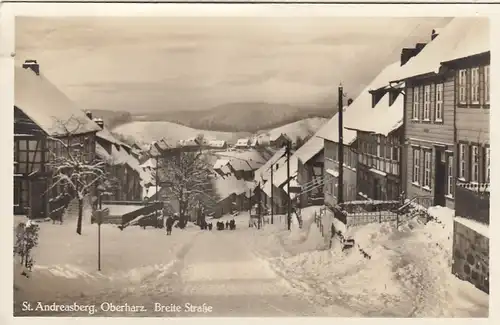 St.Andreasberg/Oberharz,Breite Straße bahnpgl1946 G2519