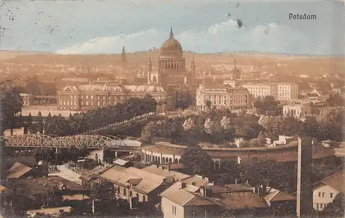 Potsdam Stadtpanorama gl1912 168.433