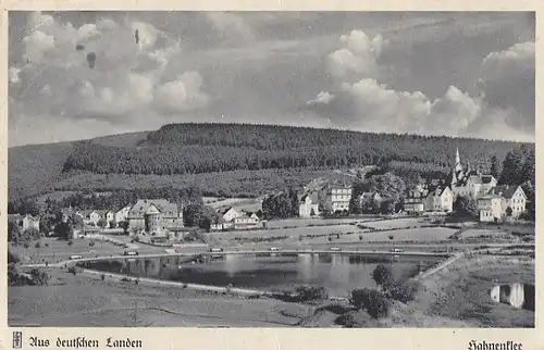 Hahnenklee, Oberharz, mit dem Boxberg gl1938 G5396