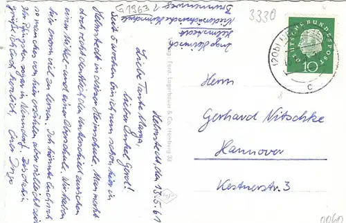 Helmstedt, Mehrbildkarte gl1961 G1963