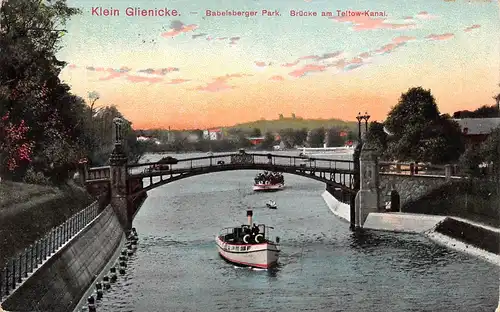 Klein Glienicke Park und Brücke gl1911 168.316