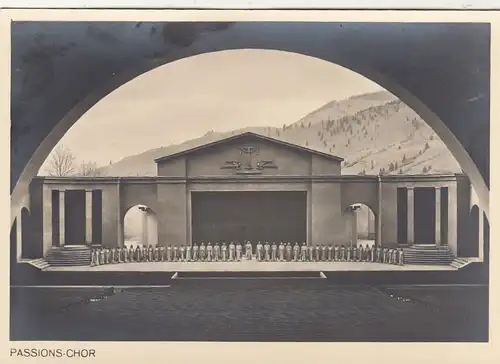 Oberammergau, Obb., Jubiläums Passionsspiele 1934, Passions-Chor ngl G3709
