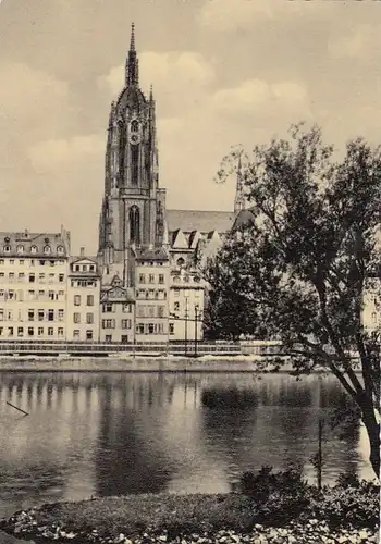 Frankfurt a.M., Dom, von der Maininsel ngl G4175