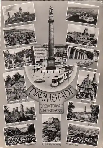 Darmstadt, Mehrbildkarte ngl G5516