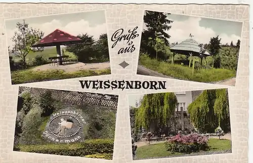 Weissenborn bei Eschwege, Mehrbildkarte gl1962 G2621