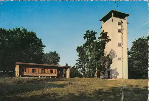 Oberkochen, Württ., Volkmarsberturm und Schutzhütte ngl G4192