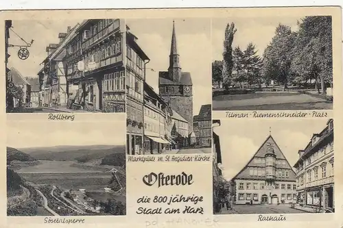 Osterode, Harz, Mehrbildkarte gl1953 G2017