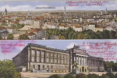 Braunschweig, Mehrbildkarte glum 1930? G1885