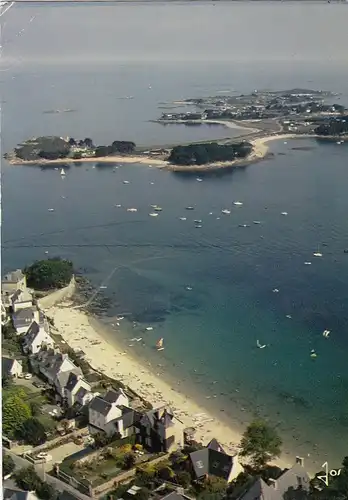 Carantec (Finistère) Grève Blanche et l'Ile Callot gl1985 G4743