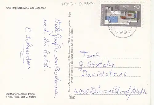 Immenstaad am Bodensee, Luftbild gl1987 G4217