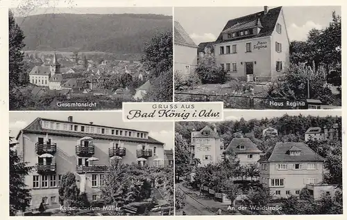 Bad König i.Odenwald, Mehrbildkarte gl1958? G5547