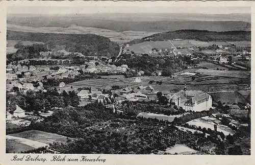 Bad Driburg, Blick zum Kreuzberg gl1941 G2684