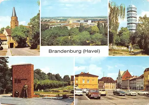 Brandenburg (Havel) Dom Markt Friedenswarte ngl 168.709