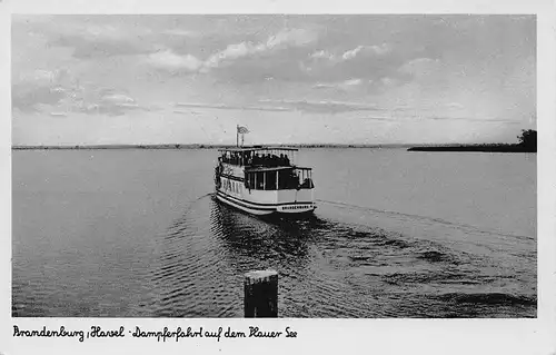 Brandenburg (Havel) Dampferfahrt auf dem Plauer See ngl 168.720