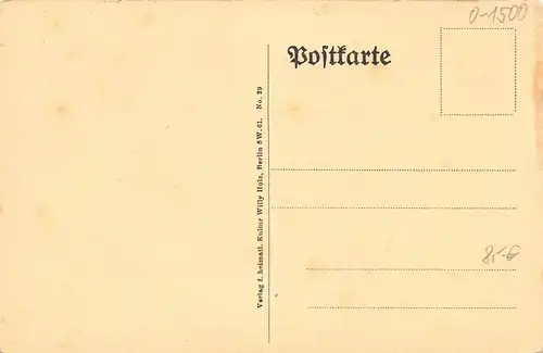 Potsdam Forsthaus Templin bei Kaputh ngl 168.424