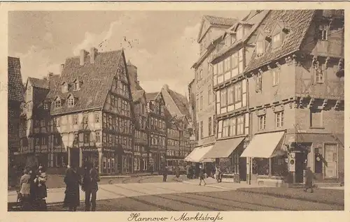 Hannover, Marktstraße gl1931 G2756