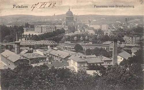 Potsdam Panorama vom Brauhausberg gl1918 168.434