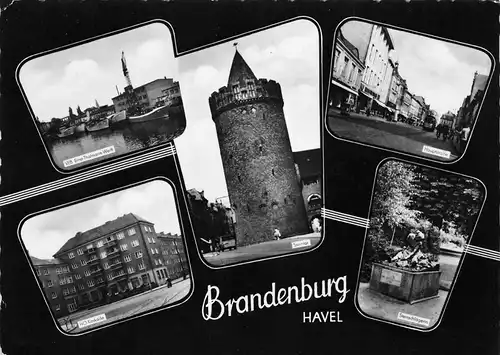 Brandenburg (Havel) Stadtpartien Teilansichten gl1964 168.761