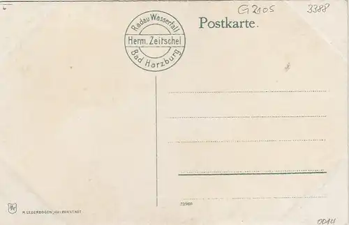 Bad Harzburg, Steinbruch im Radaufall ngl G2105