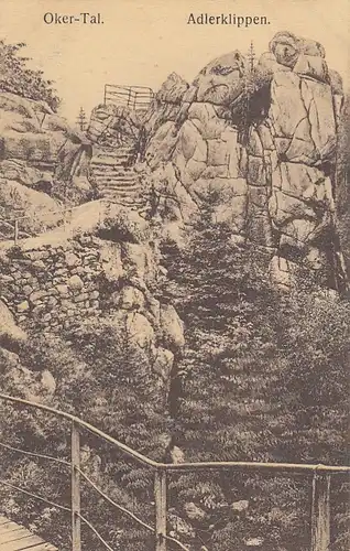 Oker-Tal, Harz, Adlerklippen ngl G2138