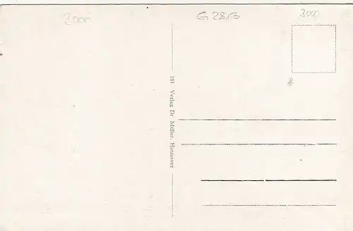 Hannover, Mehrbildkarte ngl G2813