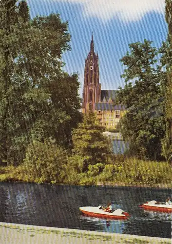 Frankfurt a.M., Main-Insel mit Dom ngl G5630