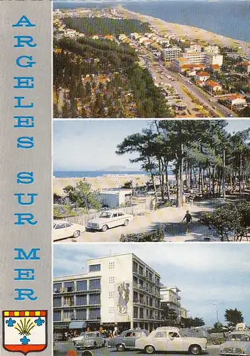 Argelles-sur-Mer, Mehrbildkarte gl1970 G4898