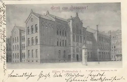 Hannover, Höhere Töchterschule 1 gl1899 G2847