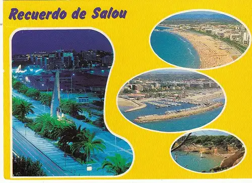 Costa Dorada, Tarragona, Salou, Mehrbildkarte gl1999 G3912