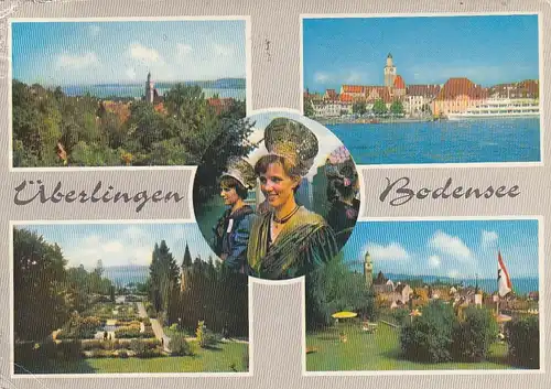 Überlingen am Bodensee, Mehrbildkarte gl1987 G4356