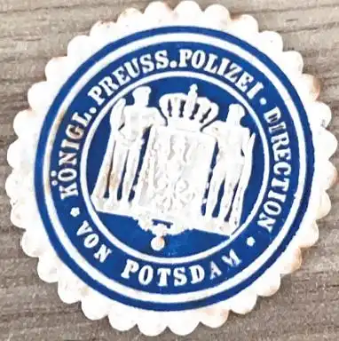 Potsdam Marke Polizei-Direktion ngl 168.493
