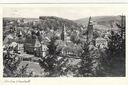 Attendorn (Sauerland) Panorama gl1953 G4928