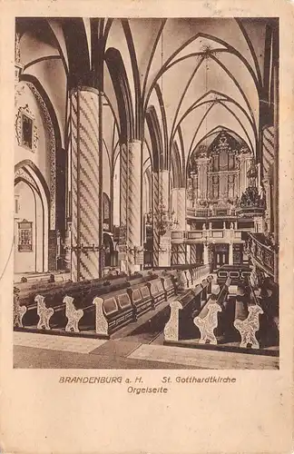 Brandenburg (Havel) Gotthardkirche Orgelseite gl1930 168.891